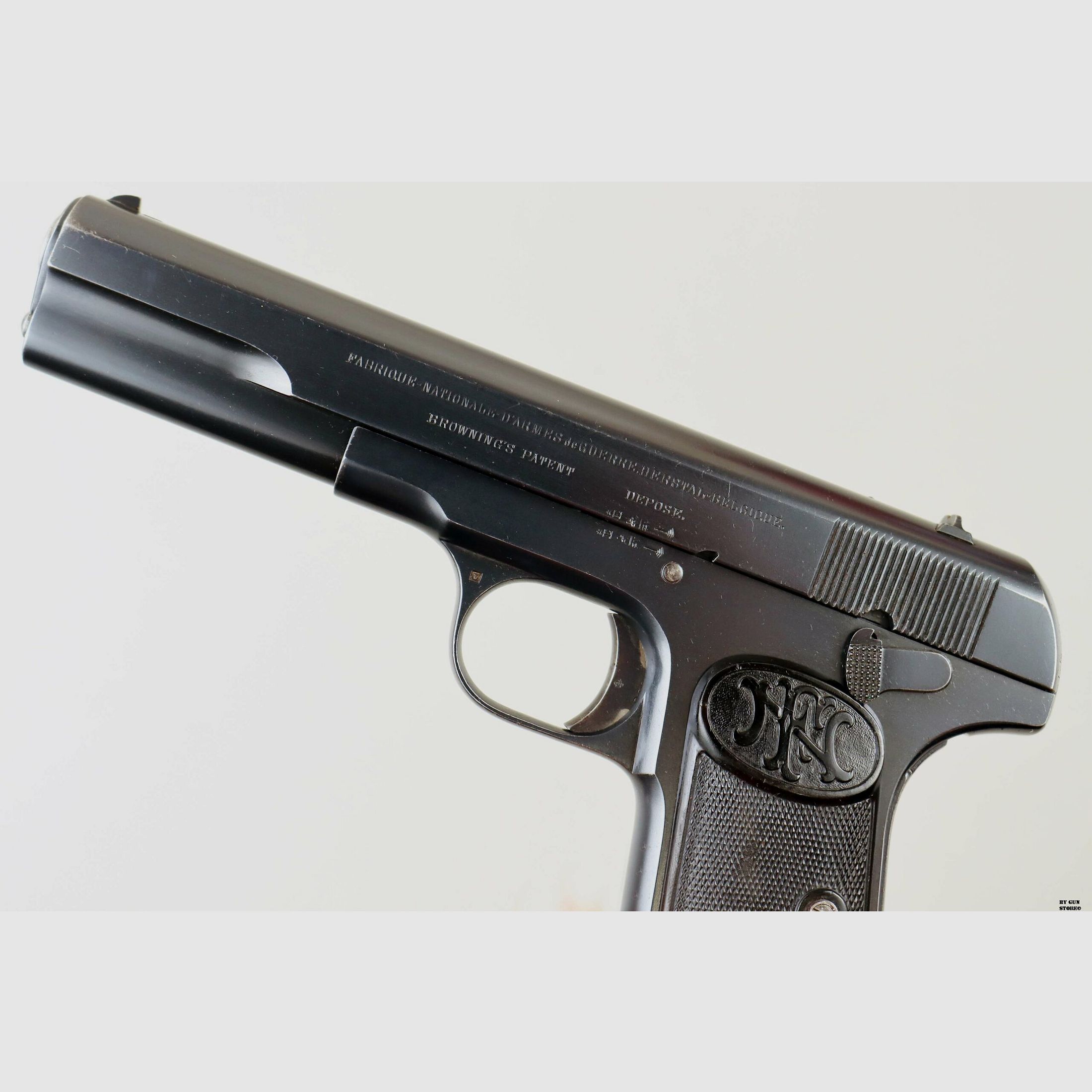Pistola Fabrique Nationale F.N. mod. 1903 – M/07 cal. 9 Br. L. matr. 1628, immagine 6 di 10