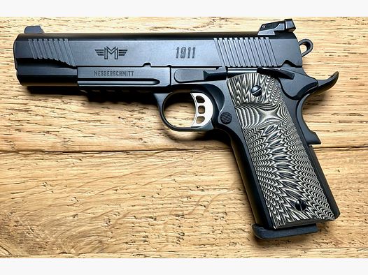 Messerschmitt ME 1911 Black 5"LL caliber .45ACP or 9mm - in stock