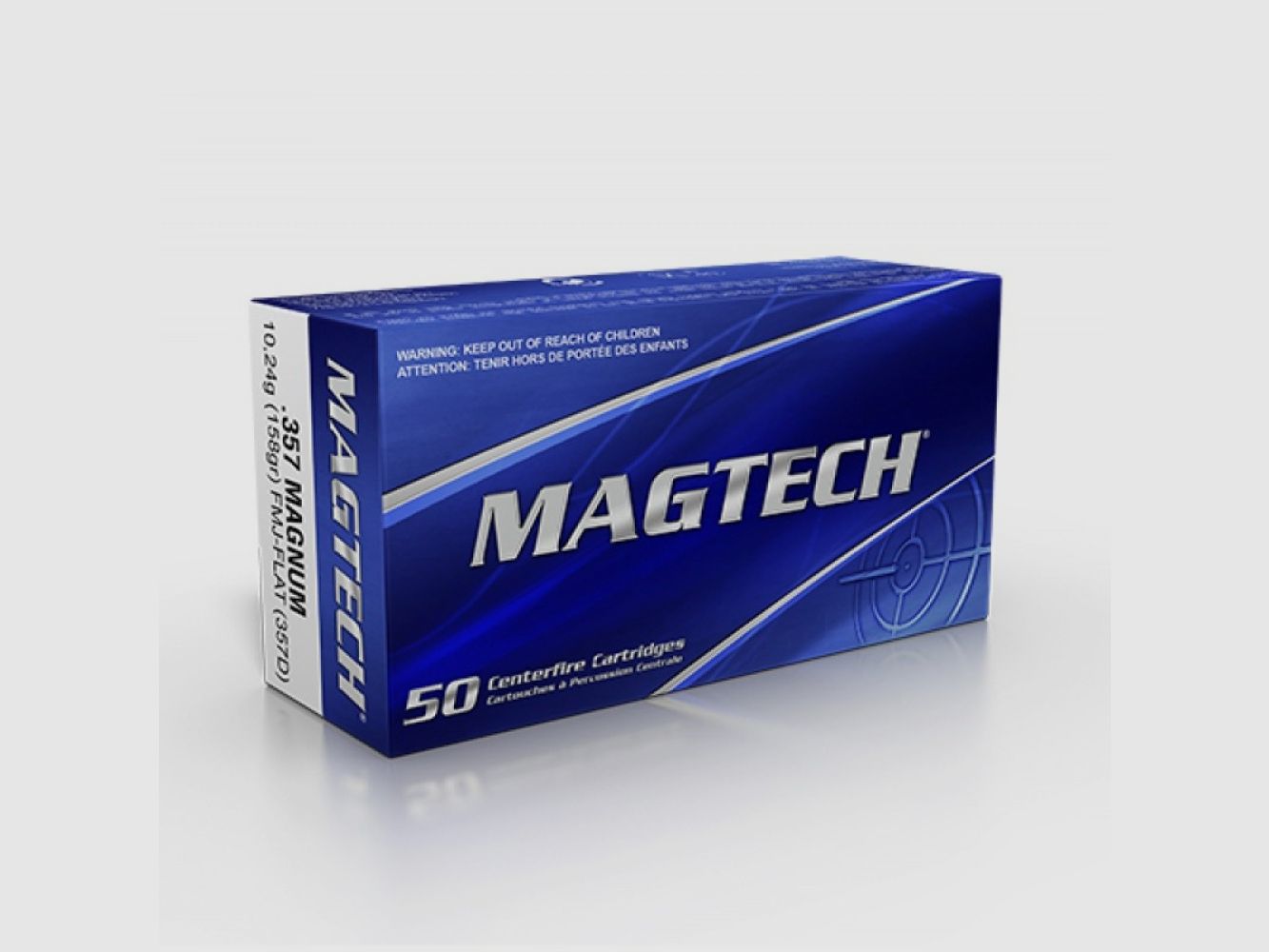 357 Mag Magtech FMJF 158 gr VE50