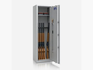 Armero "St. Gallen WF" Clase 1 con 7 soportes para armas gris claro