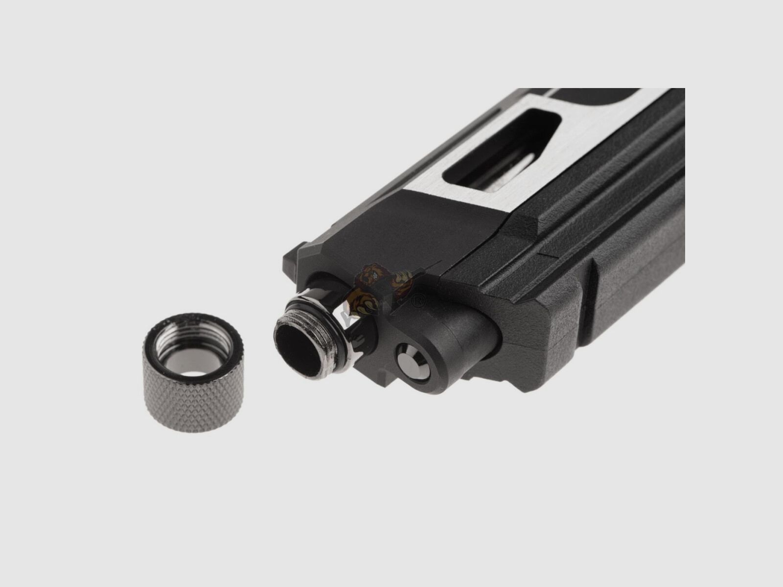 GTP9 MS CNC Metal Slide Gas Blow Back Black/Silver Airsoft Free from 18 - GBB - F | G&G