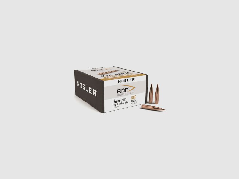 Nosler Geschoss 7mm/.284 RDF 185GR HPBT 100 Stück