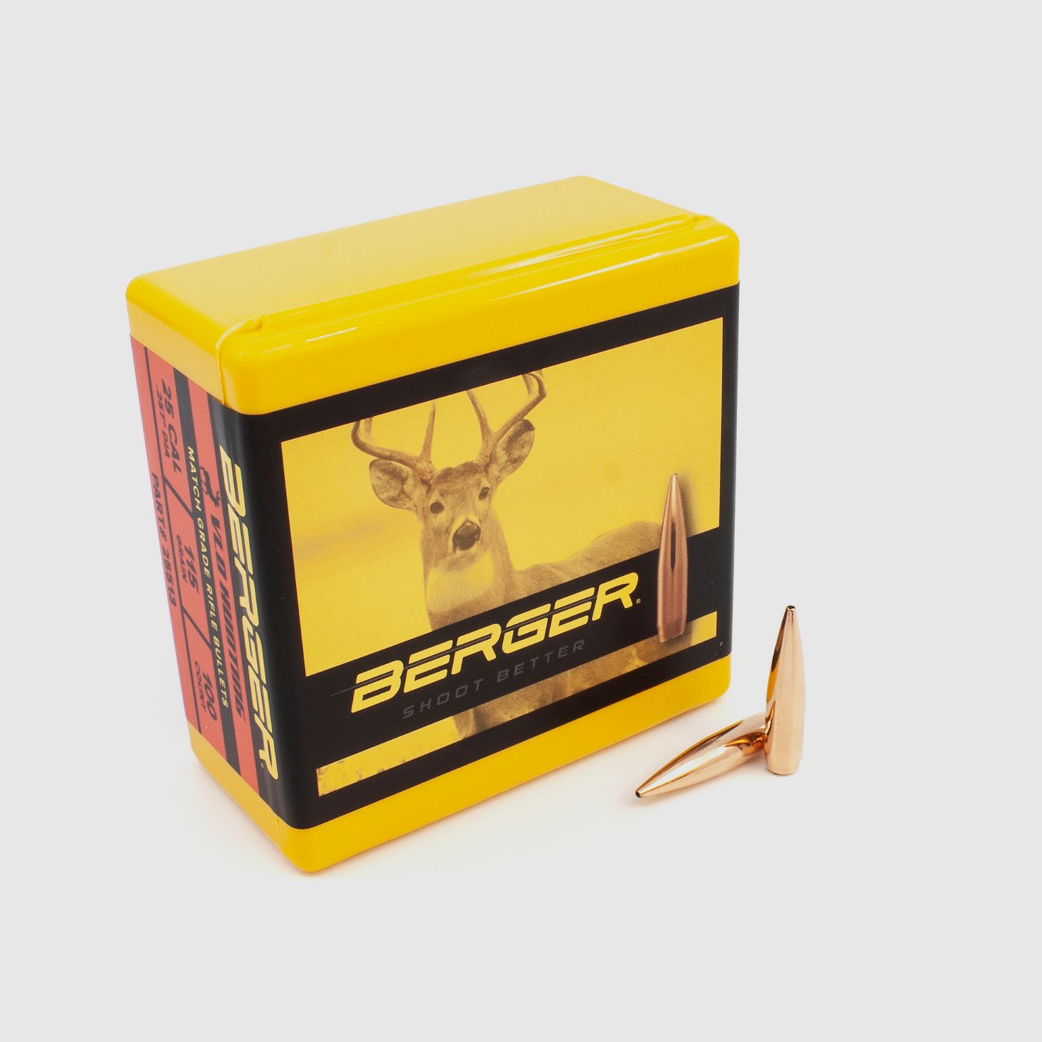 Proiettile Berger .25 VLD Hunting 115GR 100 Pezzi