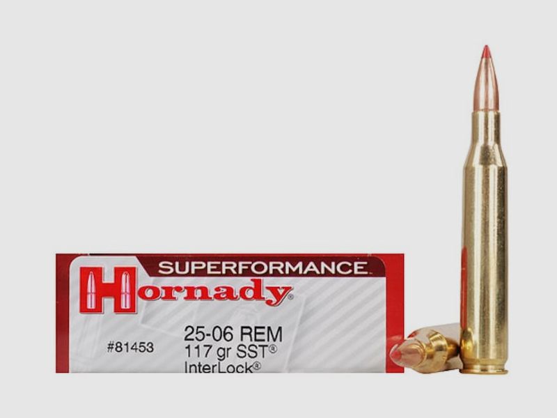 Hornady Superformance .25-06 Rem. 117GR SST 20 patronen