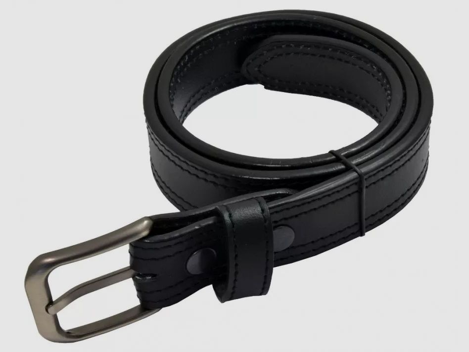 Double Alpha Gürtel IDPA Belt /schwarz, verstärkt 130cm/51' Breite 38mm/1,5', Bild 2 von 3