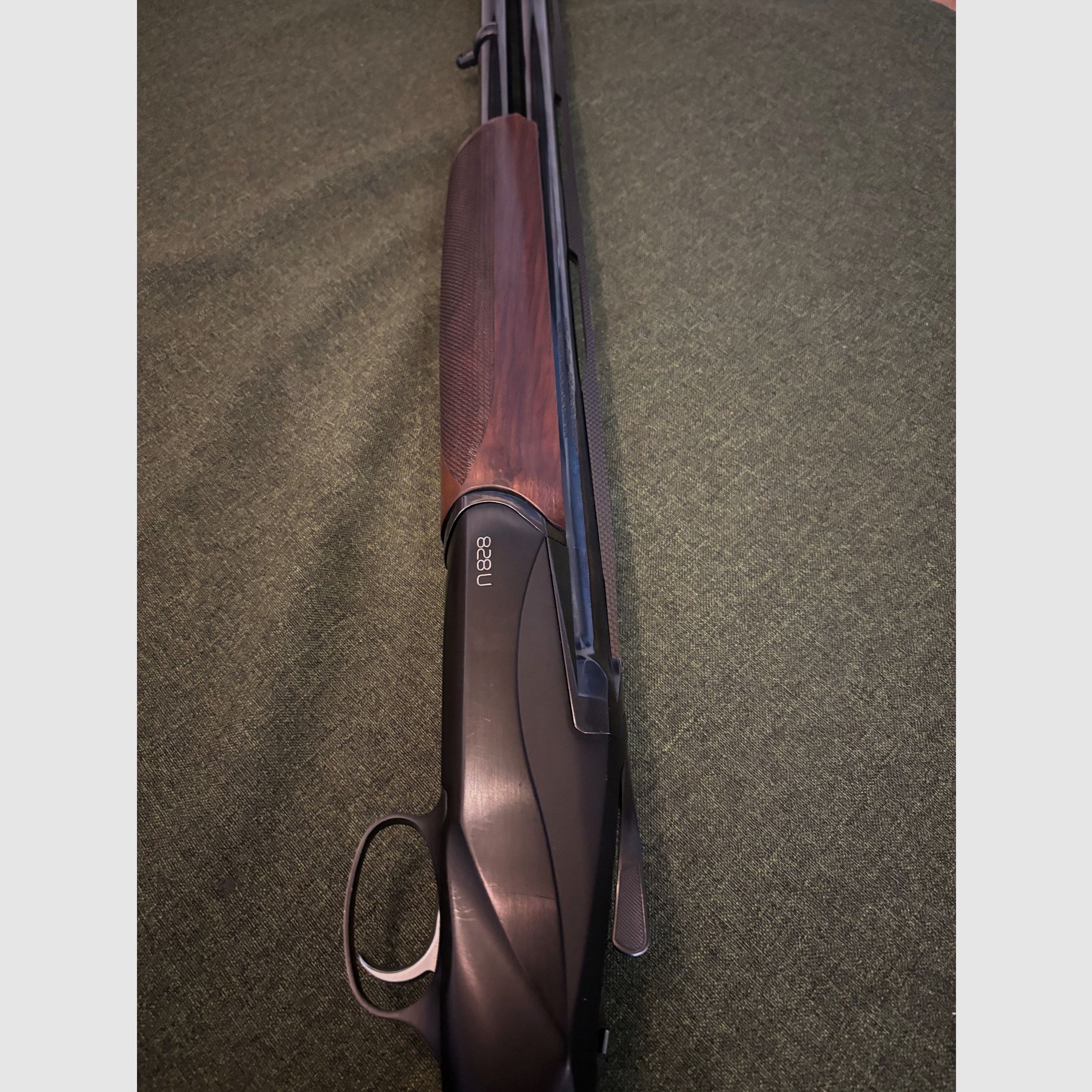 Benelli 828U 12/76 mit stahlschrotbeschuss 