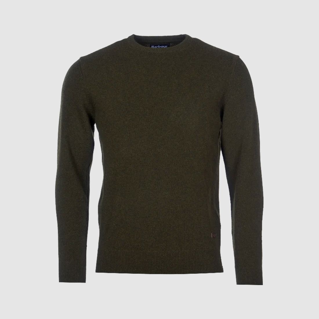 Barbour Patch Crew Seaweed Sweater Men - L