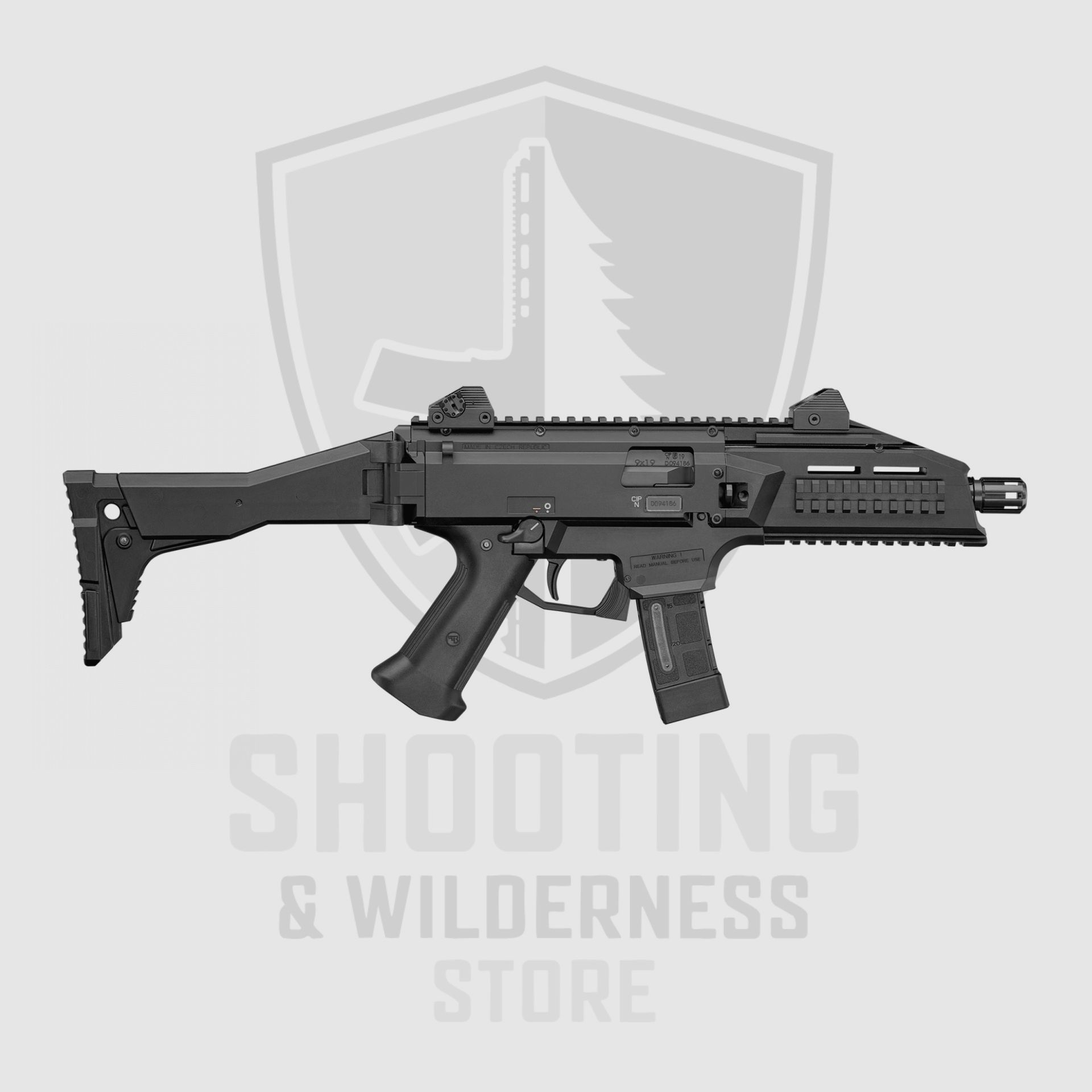 Selbstladebüchse CZ Scorpion EVO 3 S1 9x19mm, Bild 1 von 3
