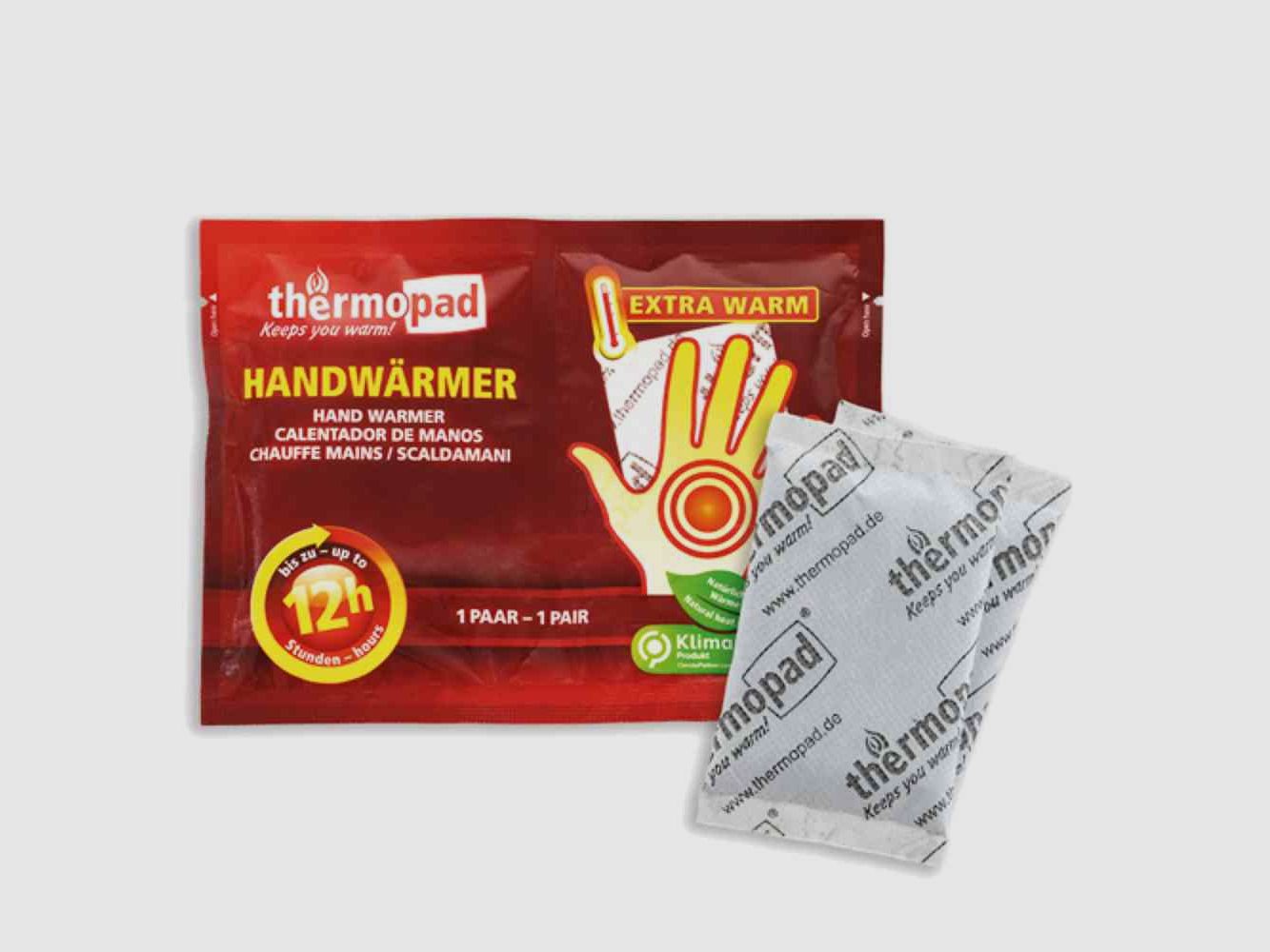 THERMOPAD HANDWÄRMER EINWEG-WÄRMEKISSEN