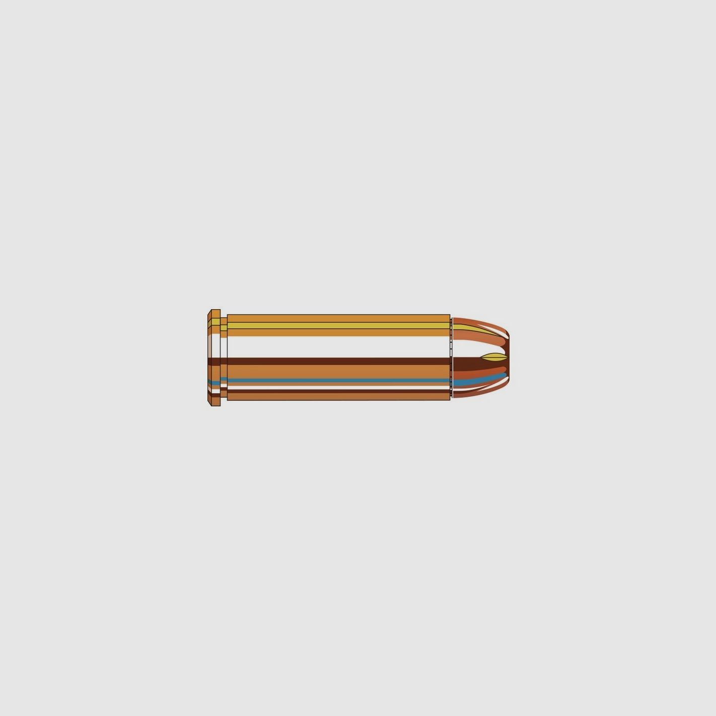 HORNADY 44 MAG 300 GRS JHP XTP 20 STK, billede 2 af 3