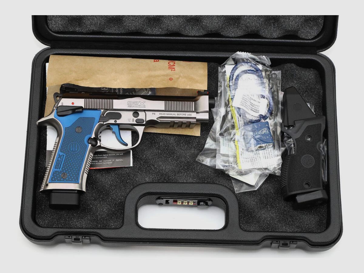 Beretta 92x Performance Production Blue Edition, Bild 3 von 4