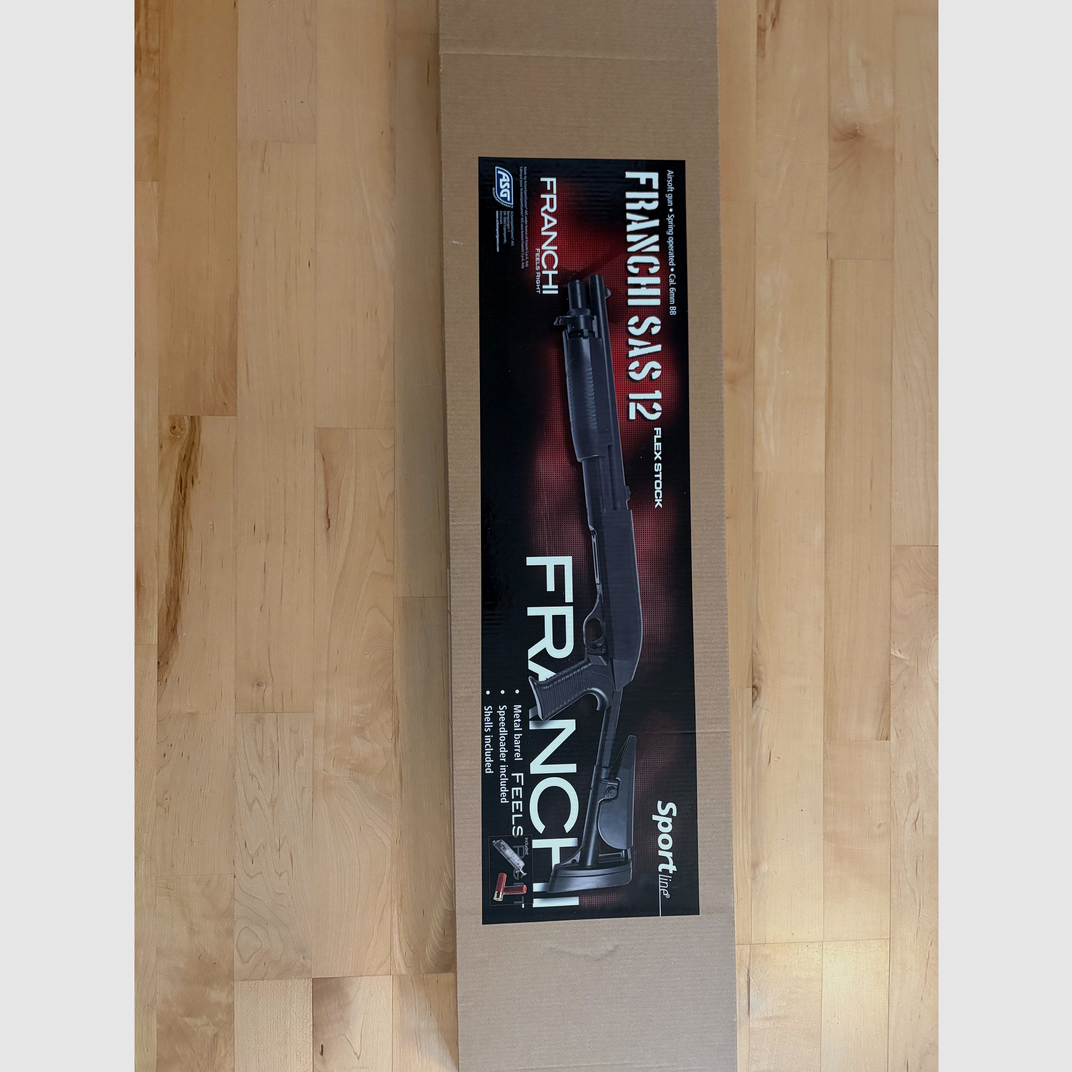 Softair Franchi SAS 12 Flex Stock, Kal. 6mm BB