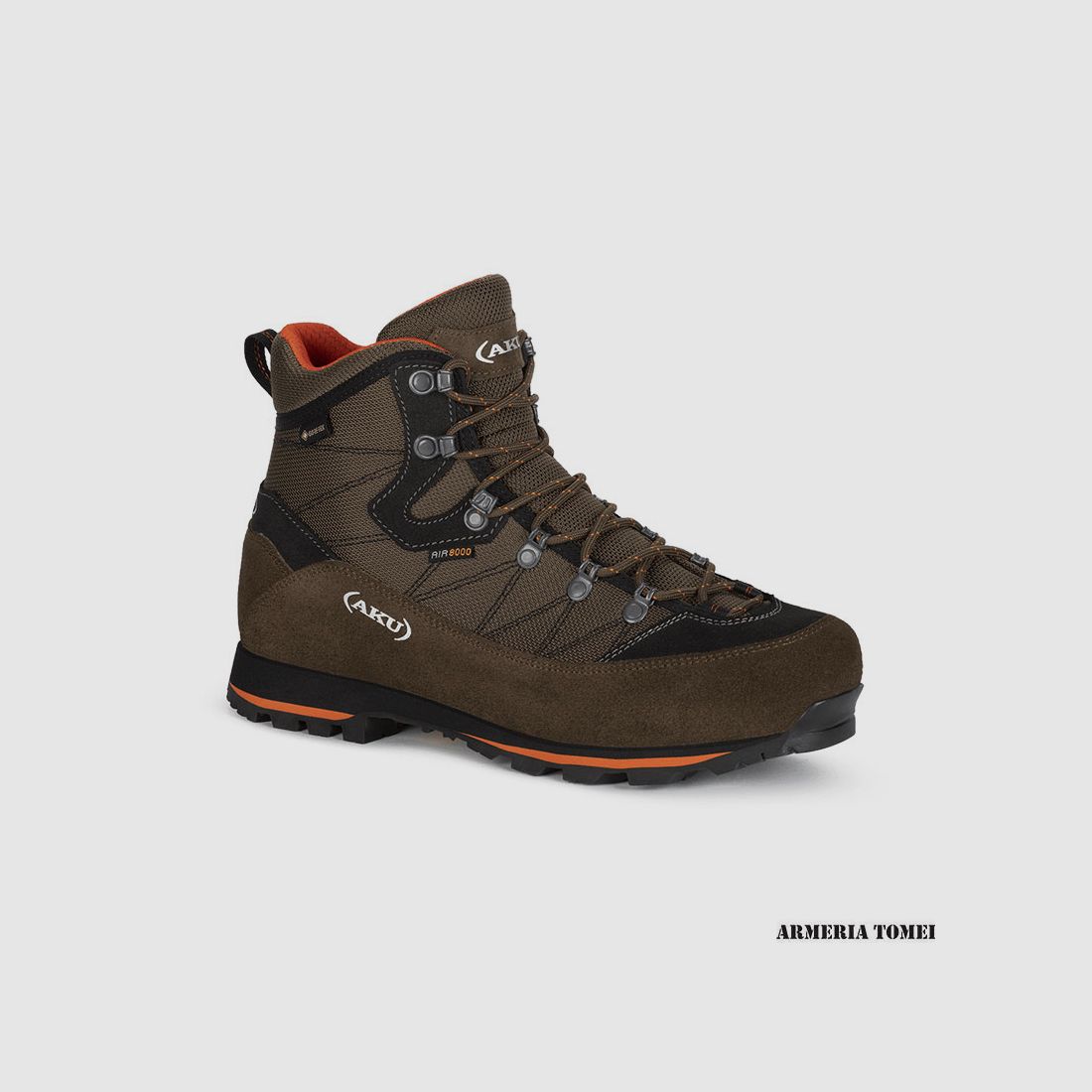 SCHOENEN – AKU – 977W TREKKER LITE 3 WIDE GTX Bruin/Oranje, afbeelding 1 van 5