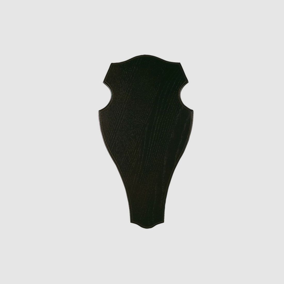 Geweihschild Eiche dunkel | 36x20cm, Bild 1 von 2