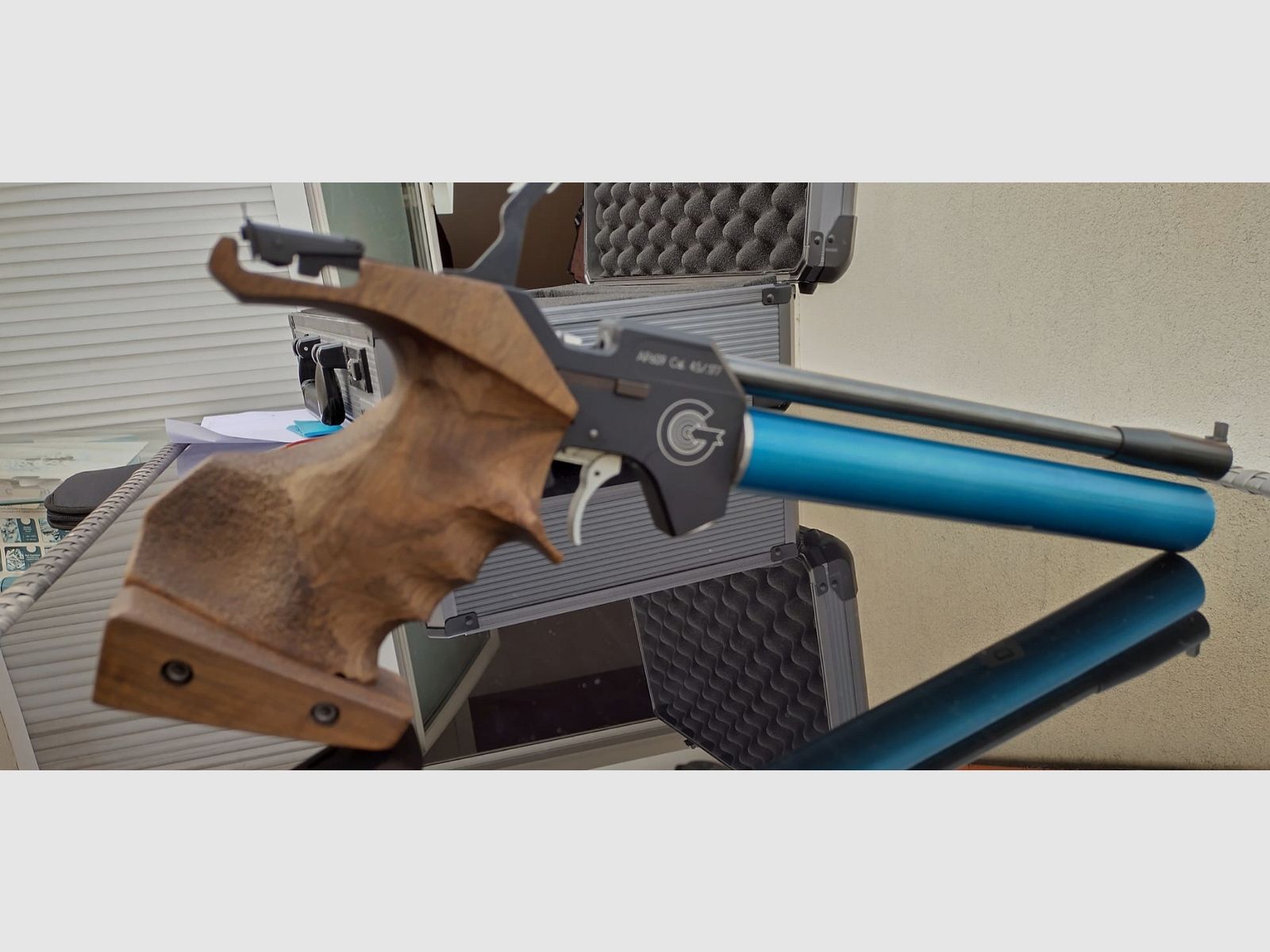 Gehmann AP 609 Match Luftpistole mit Koffer