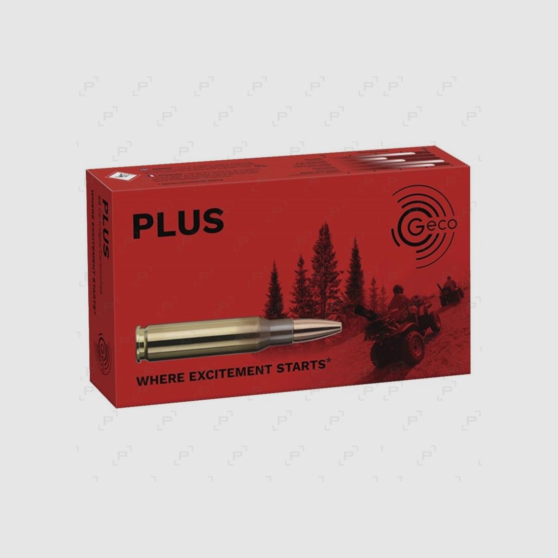 Boite de 20 cartouches à balle de grande chasse GECO PLUS Calibre 9?3X74 R - 255 GR