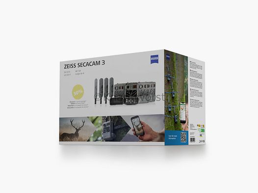 Zeiss Zeiss Secacam 3 4-piece bundle wildlife camera