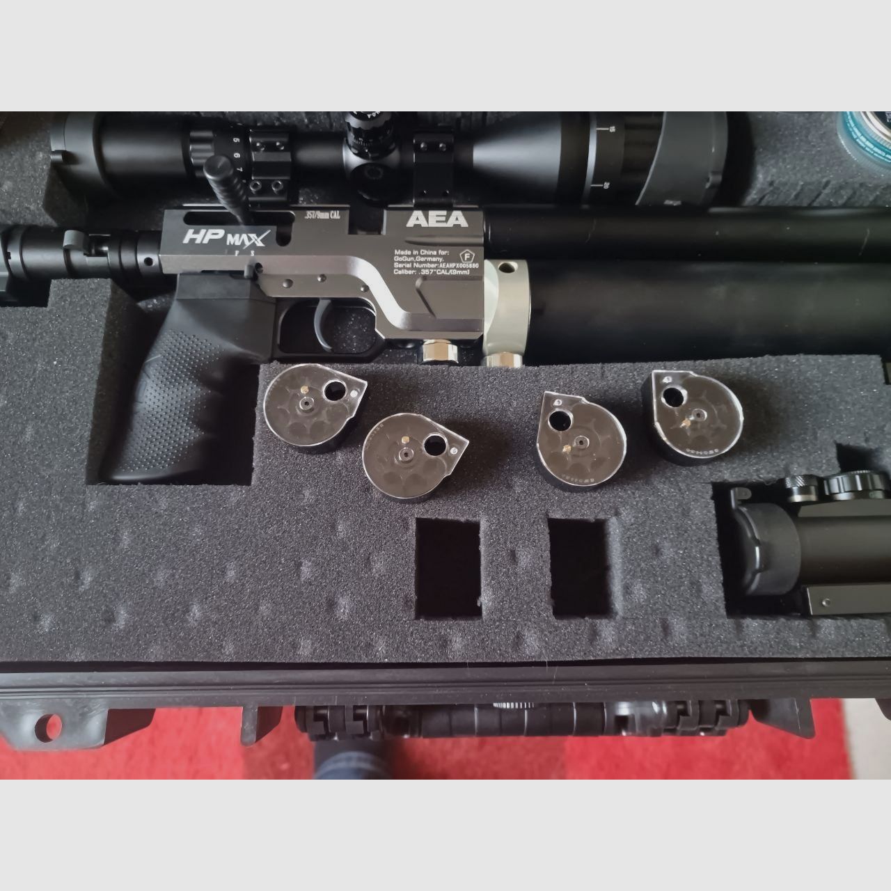 AEA HP Max Luftgewehr-Karabiner Kaliber 9mm F-Version - Neuwertig