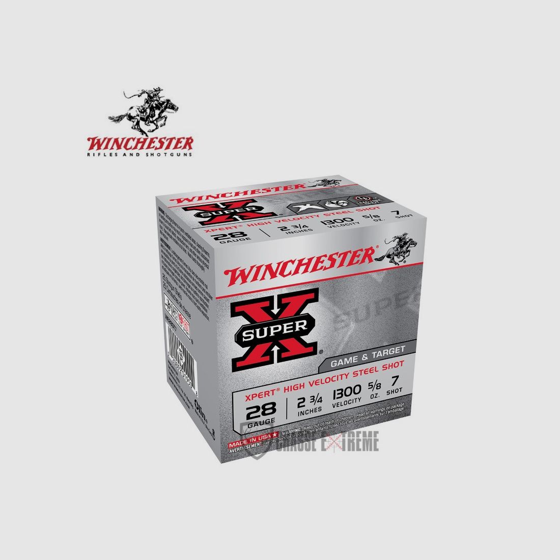 25 Patronen WINCHESTER Steel Xpert 18g Kal. 28/70 PB6, Bild 2 von 2