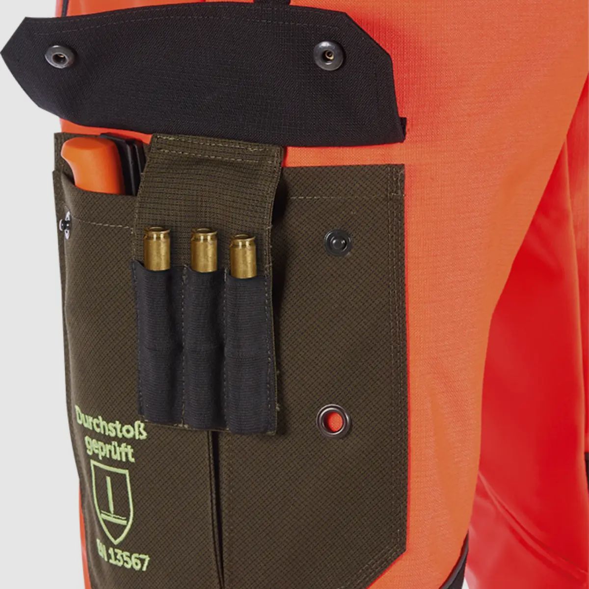 PSS Pantaloni di Protezione per Cinghiali X-treme Protect Arancione