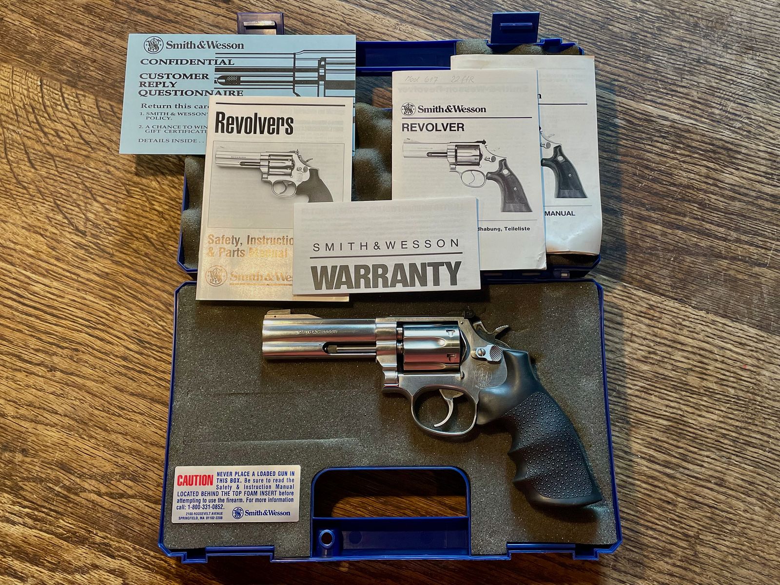 Smith & Wesson Mod. 617 Kal. 22 l.r.