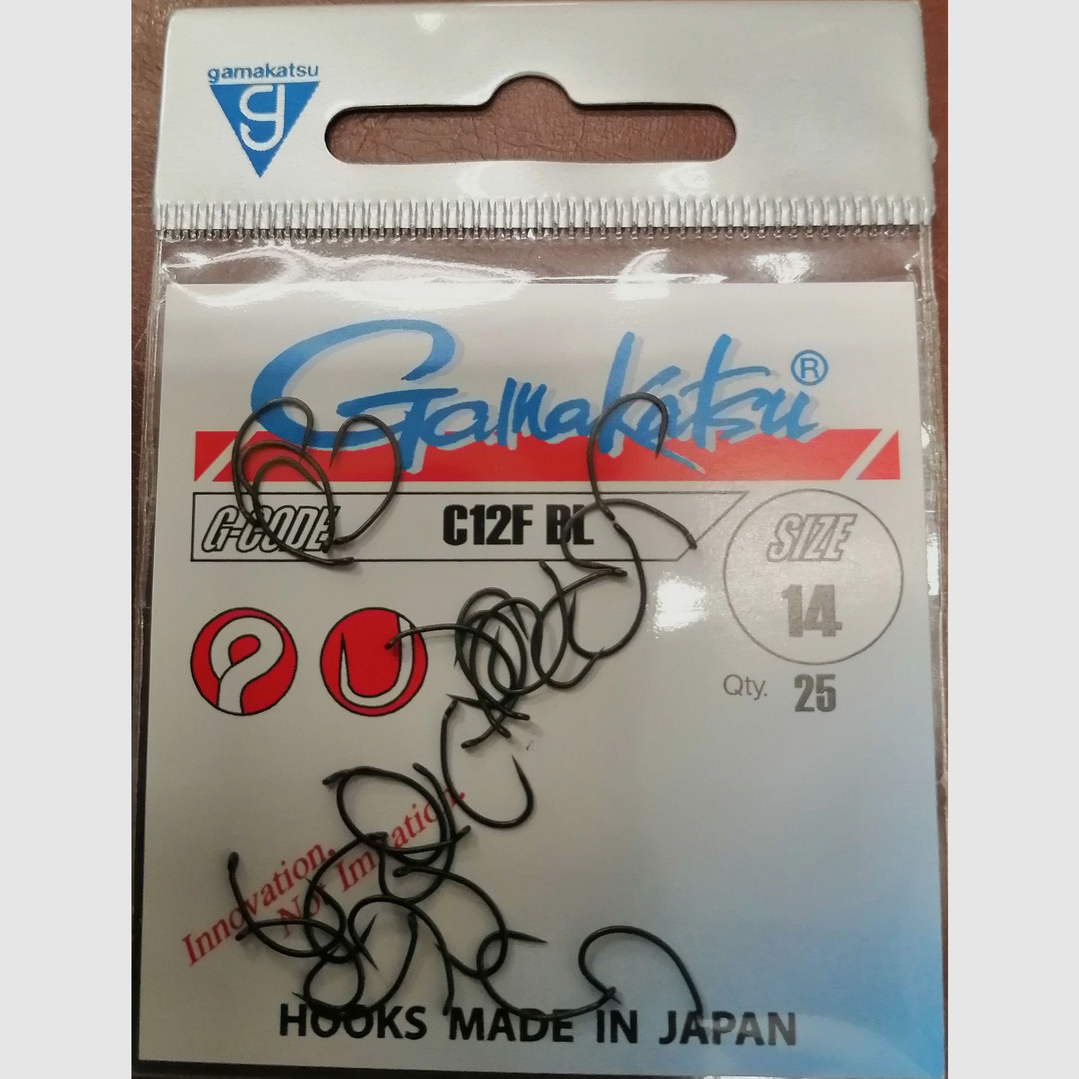 Amo Gamakatsu C12F BL sin anzuelo