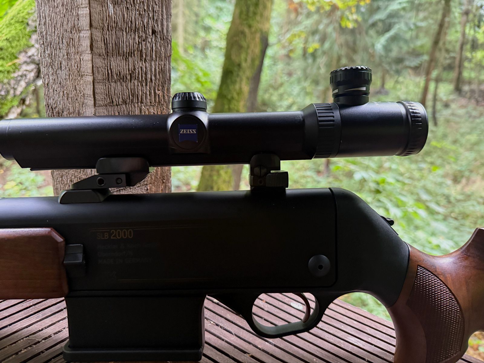 Heckler & Koch SLB 2000 mit Drückjagdoptik Zeiss Varipoint