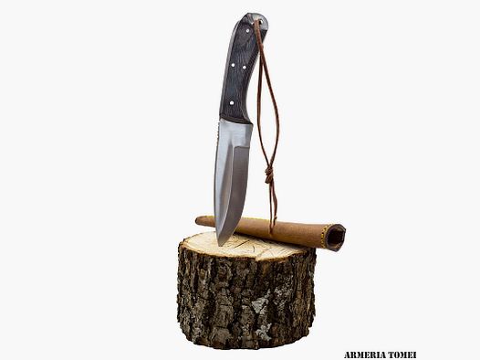 RAM SURVIVAL – JAGDMESSER HOLZGRIFF KLINGE 12CM