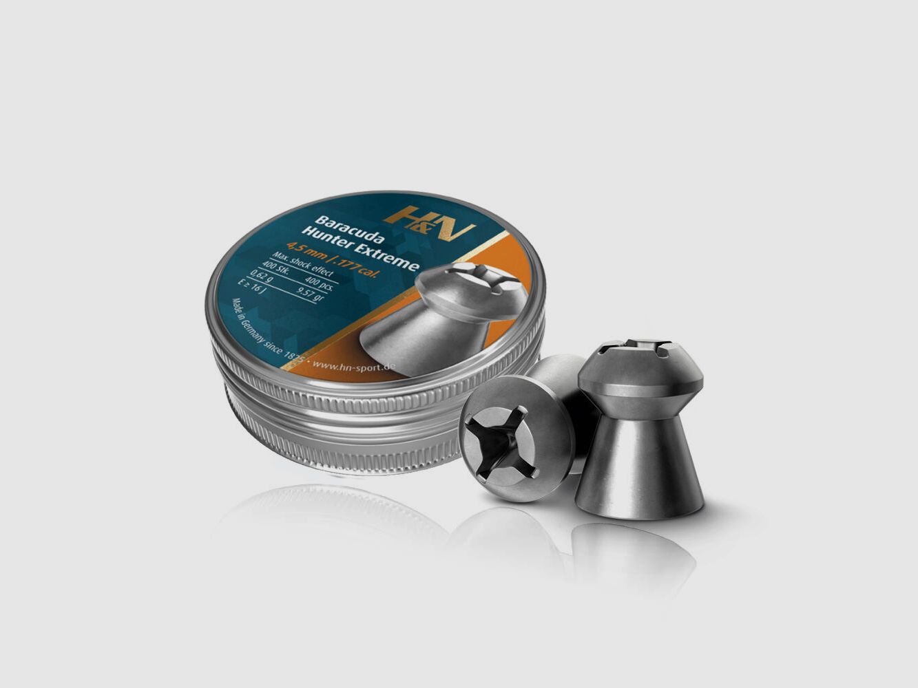 H&N Baracuda Hunter Extreme 4,5mm / 0,62 g / 400 szt., zdjęcie 1 z 2