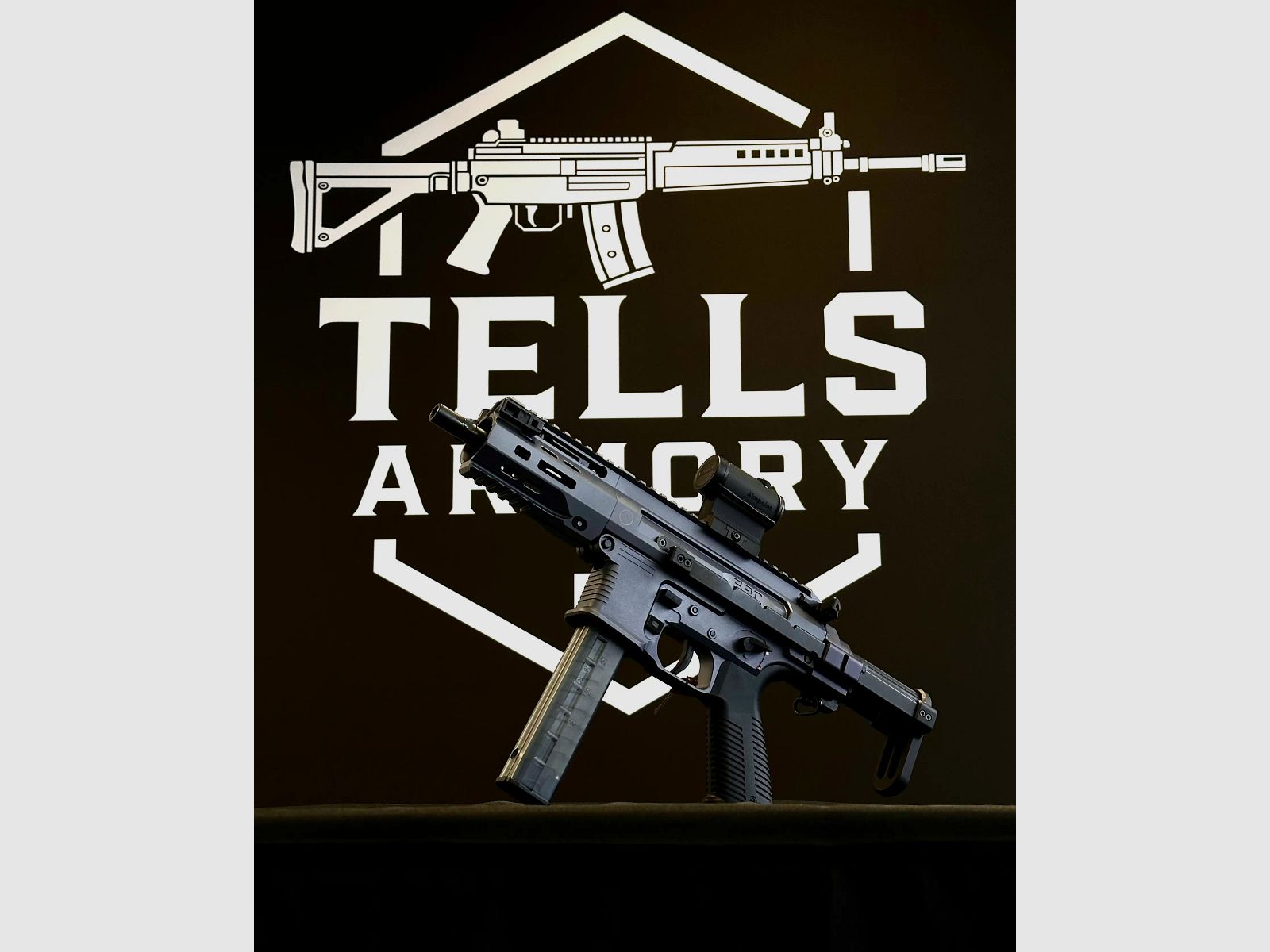 B&T SPC9 PDW Sniper Grey, Limited Version, Bild 1 von 5
