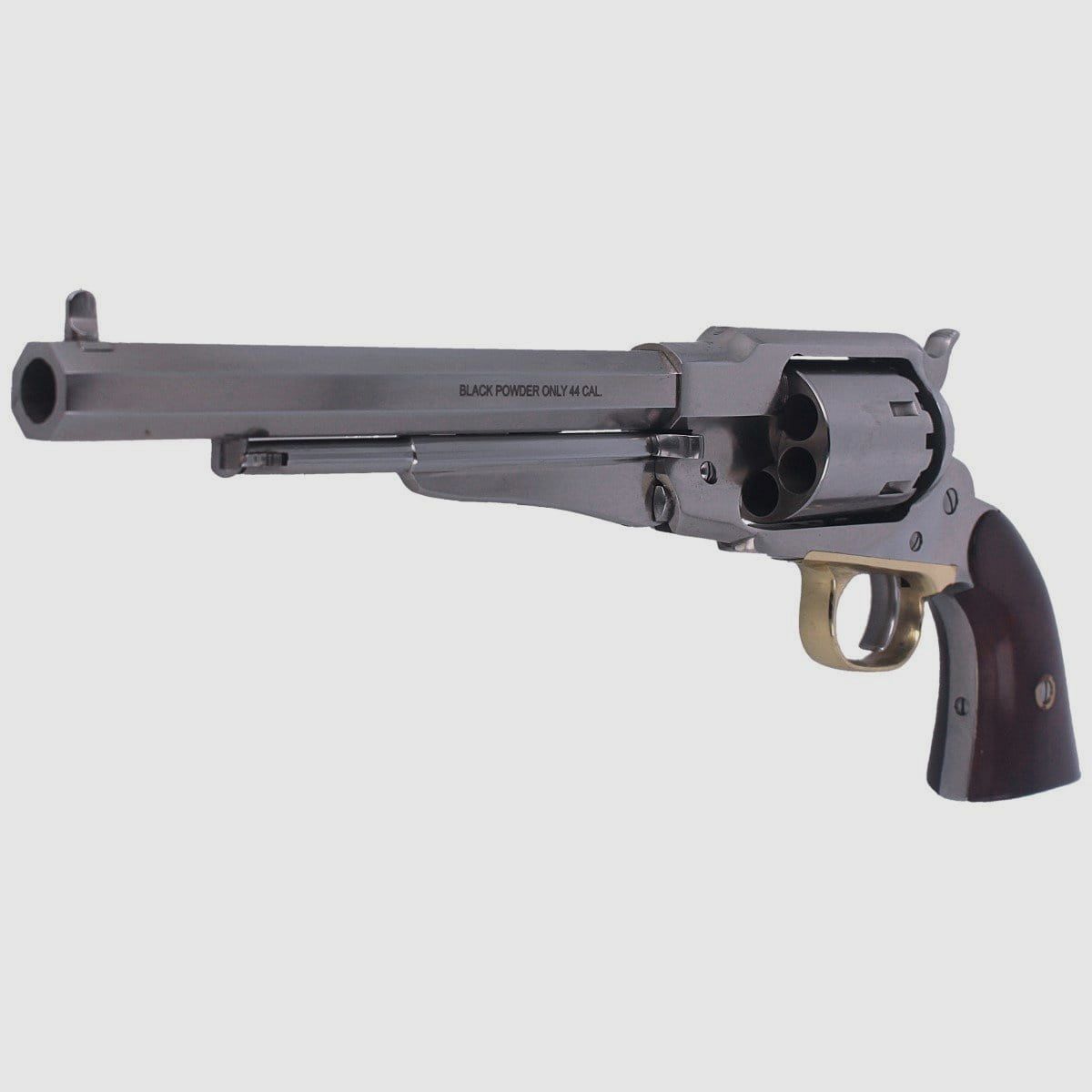 Revolver Pietta 1858 Remington New Model Army Steel Old SIlver .44 (RGAOS44), Bild 2 von 4