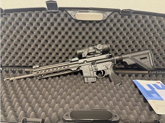 HECKLER & KOCH MR223 A3-VERSION 14,5" KALIBER .223 REM. SELBSTLADEBÜCHSE BUNDESWEHRVERSION