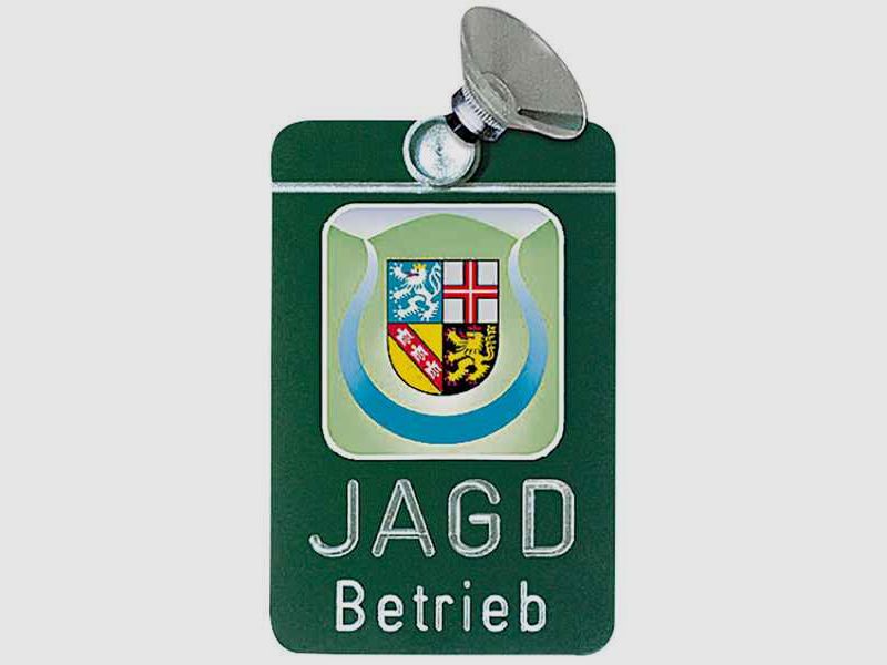 Autoschild Alu, Saarland