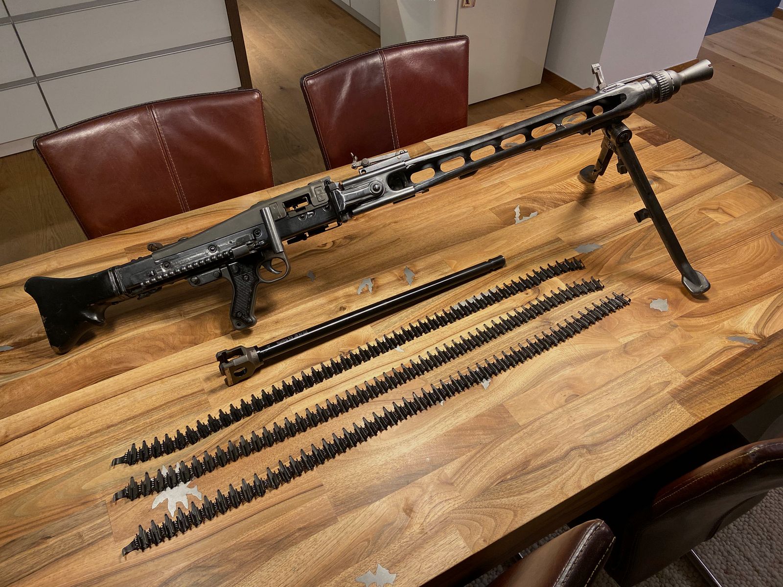 !! RARITÄT !! Original Hessen Arms M3 - halbautomatische Zivilversion des MG3