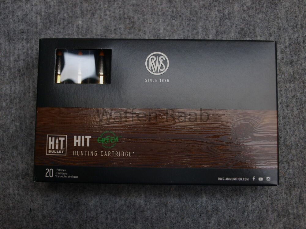 RWS .300 Win. Mag. HIT Green RWS .300 Win. Mag. HIT Green 10,7g/165grs.