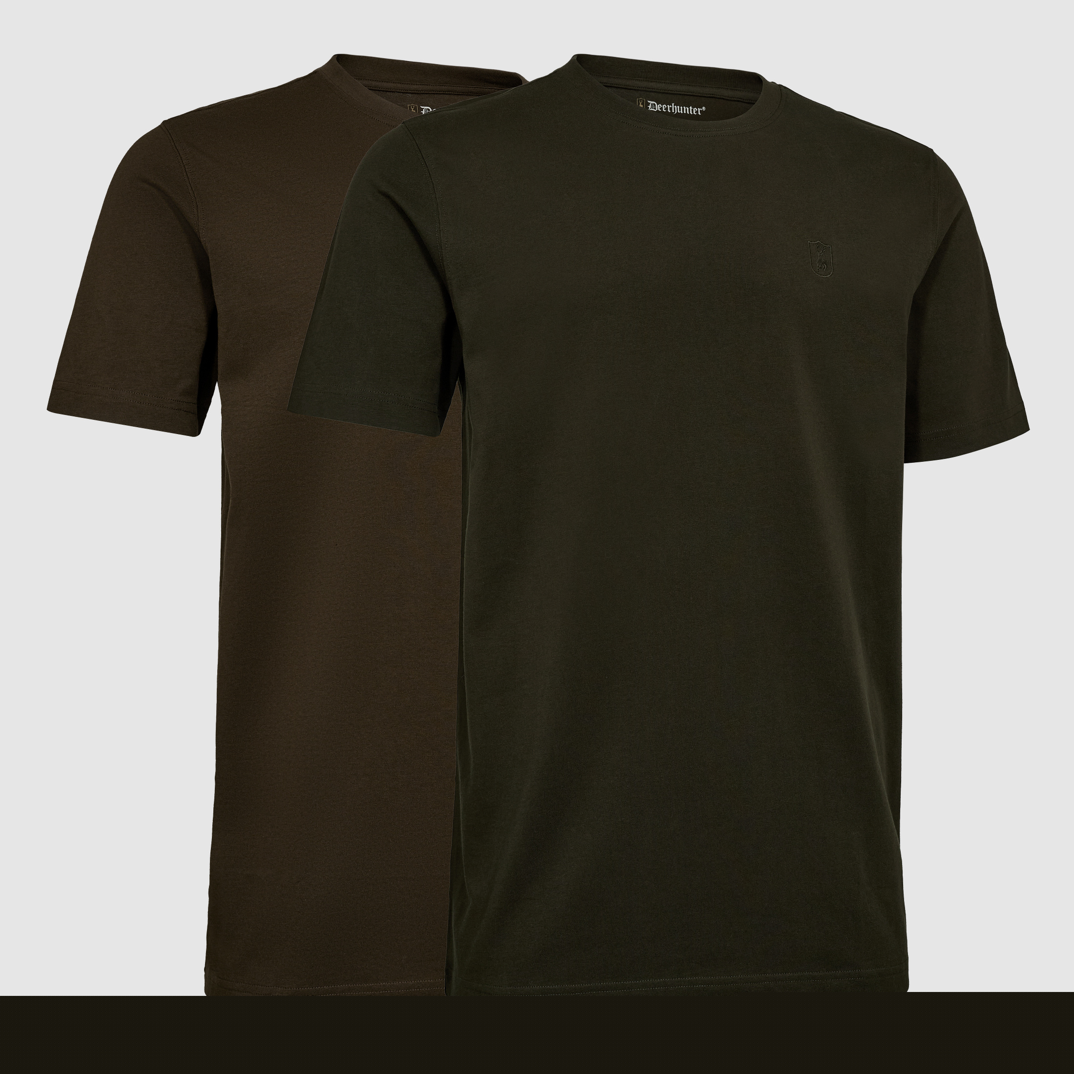 2er-Pack T-Shirts - Fallen leaf / Timber – Größe: 3XL