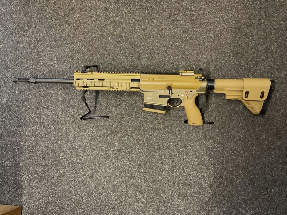 Heckler & Koch G28 Z Patrol with steel housing