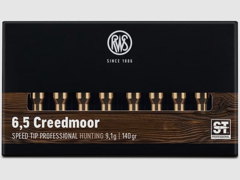 RWS kal. 6.. geweerpatronen 6.5mm Creedmoor Speed TipPro TM 20 stuks 9,1 g/140 gr, afbeelding 1 van 3
