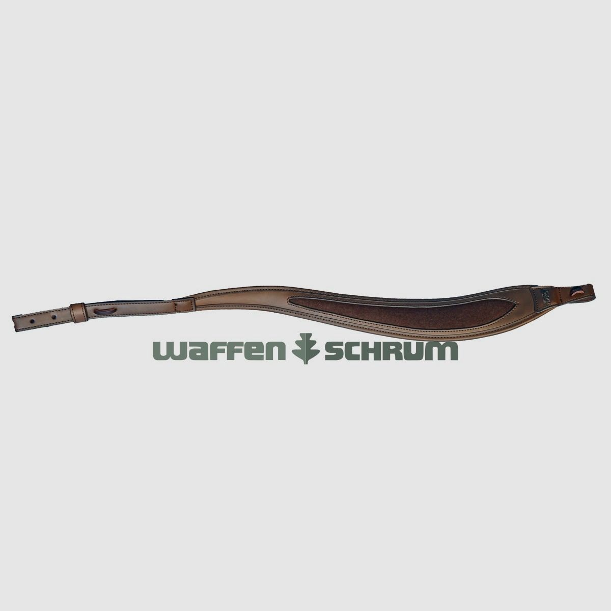 Mjoelner Hunting Rifle Sling Ergonomic Leather - Loden