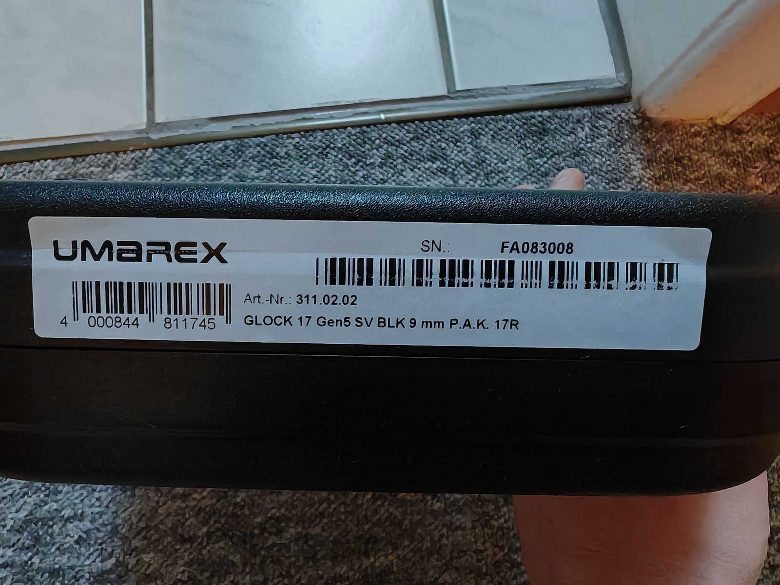 GLOCK 17 Gen 5 SV | 9mm P.A.K. Schreckschuss | PtB: 1068 | NEU & OVP