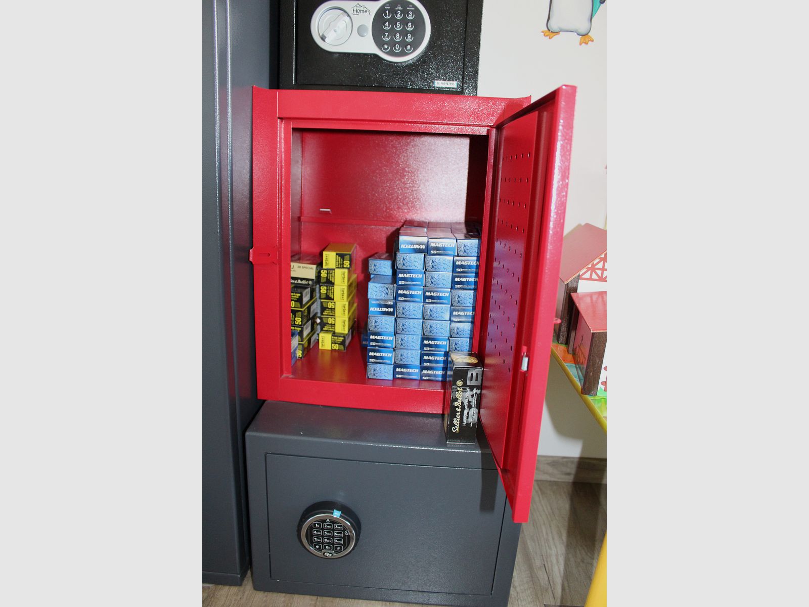 Aufbewahrungsbox aus Stahl für Munition
