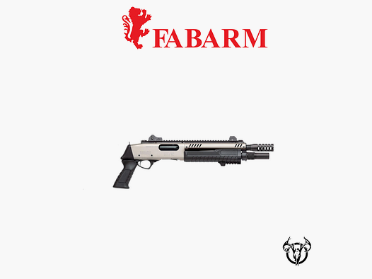 Strzelba pompowana FABARM STF Short Nickel Full -12×36-Inner HP Accuracy