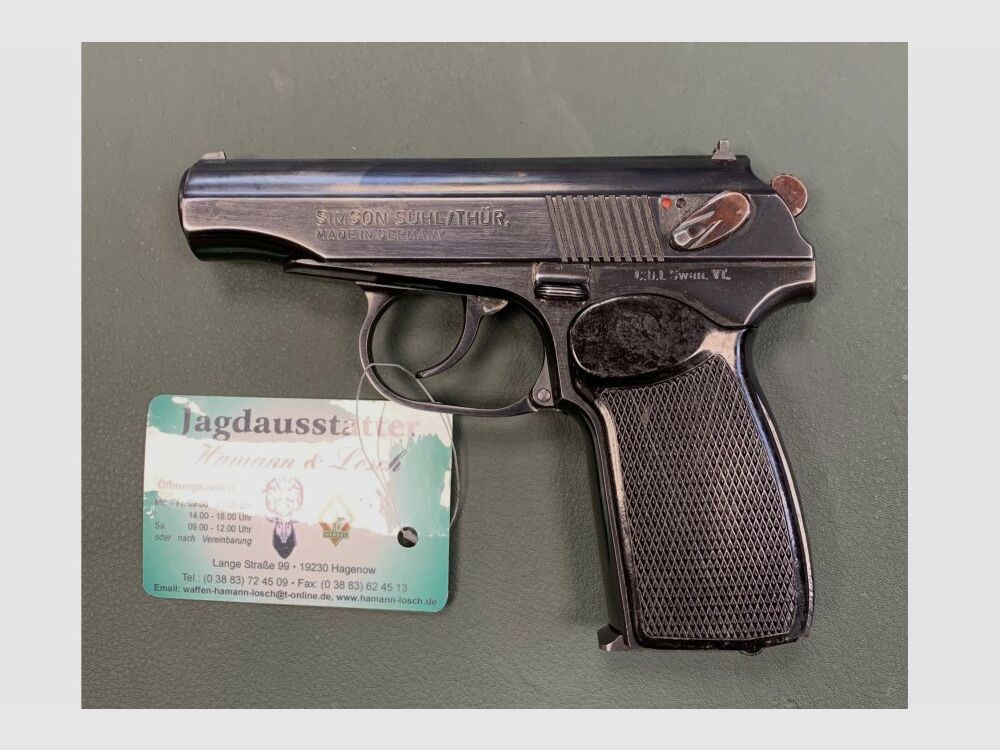 Simson Makarov Suhl 9mm Makarov