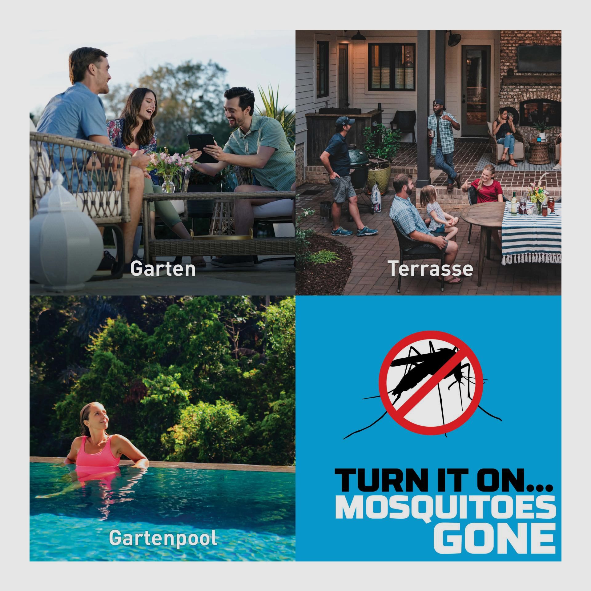 THERMACELL 920208 Muggenbestrijdingsapparaat Tafelapparaat HALO Mini Metaal Editie