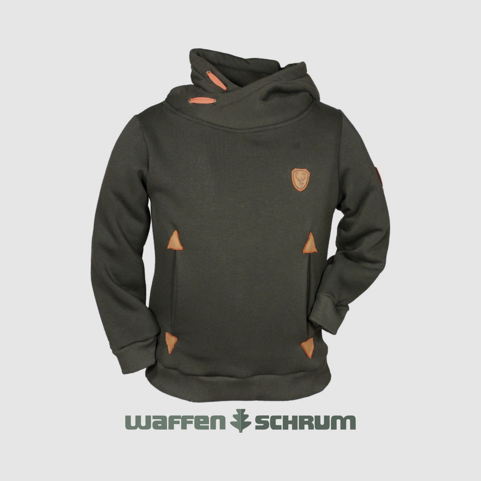 Hubertus Kinder Hoody Outdoor Oliv