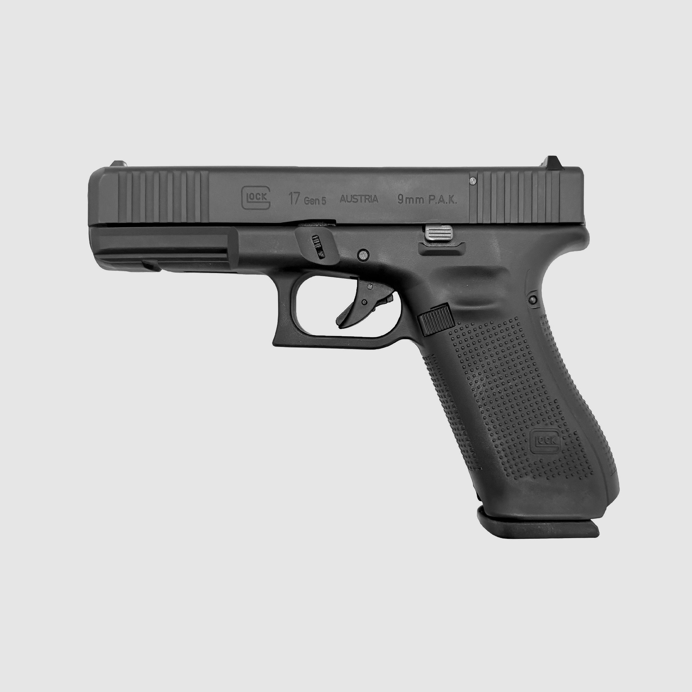 Glock 17 Gen5 blank firing pistol 9mm P.A.K. black - NEW