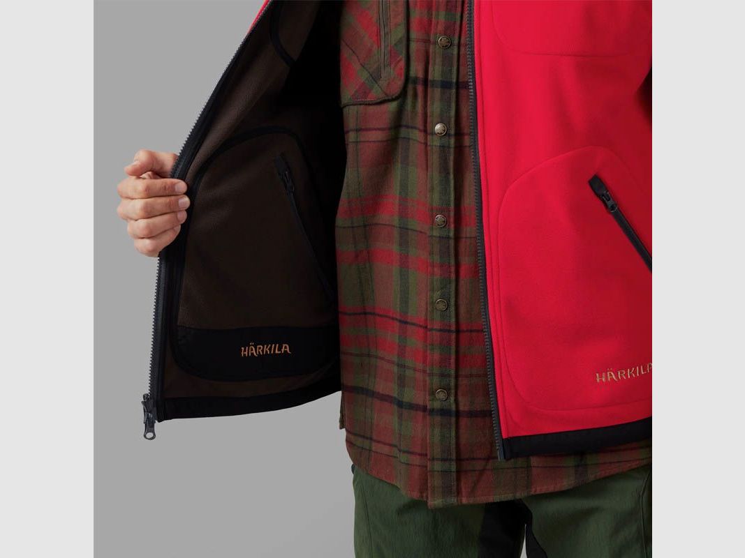 KAMIZELKA KAMKO BROWN/RED HARKILA, billede 7 af 11