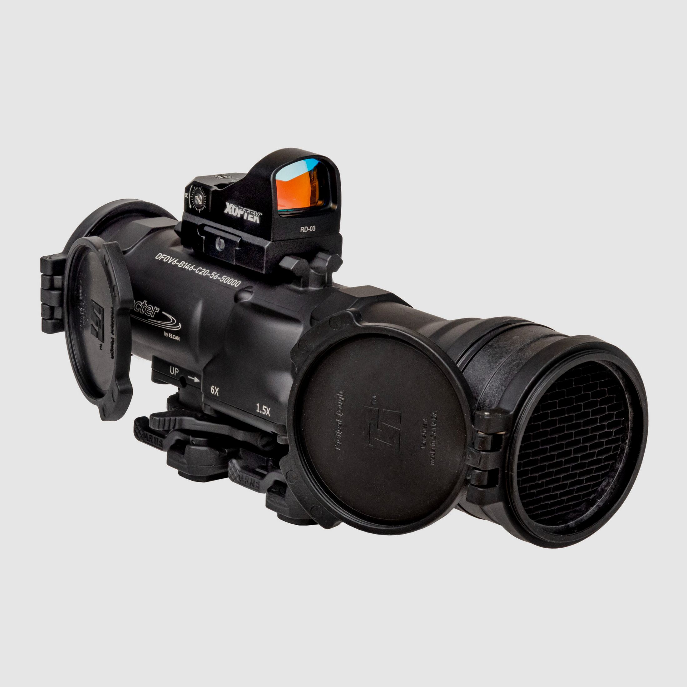Elcan telescopio SpecterDR 1.5x/6x Nero – 7.62 NATO, immagine 1 di 5