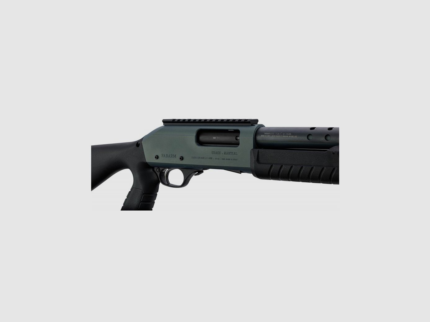 Pumpgun Martial FR Kal. 12/76 Cerakote blau Limitierte Serie, Bild 4 von 4
