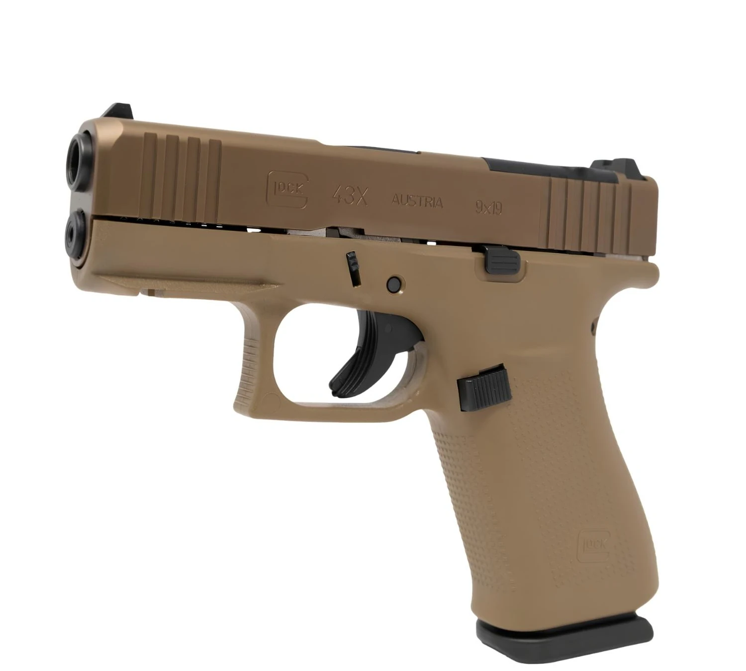 GLOCK 43X MOS Coyote Pistole cal. 9mm Para (18101), Bild 4 von 8